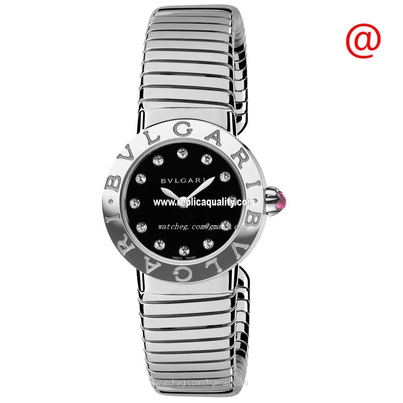 Bulgari BULGARI 102145 Quartz Stainless Steel Black