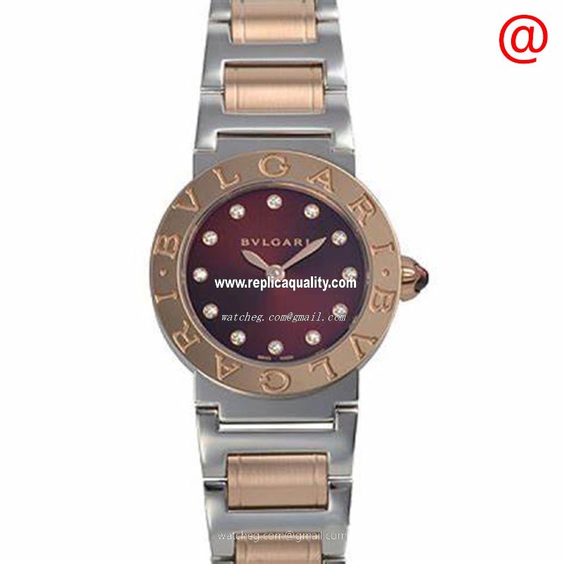 Bulgari BULGARI 102155 Quartz 18kt Rose Gold Brown