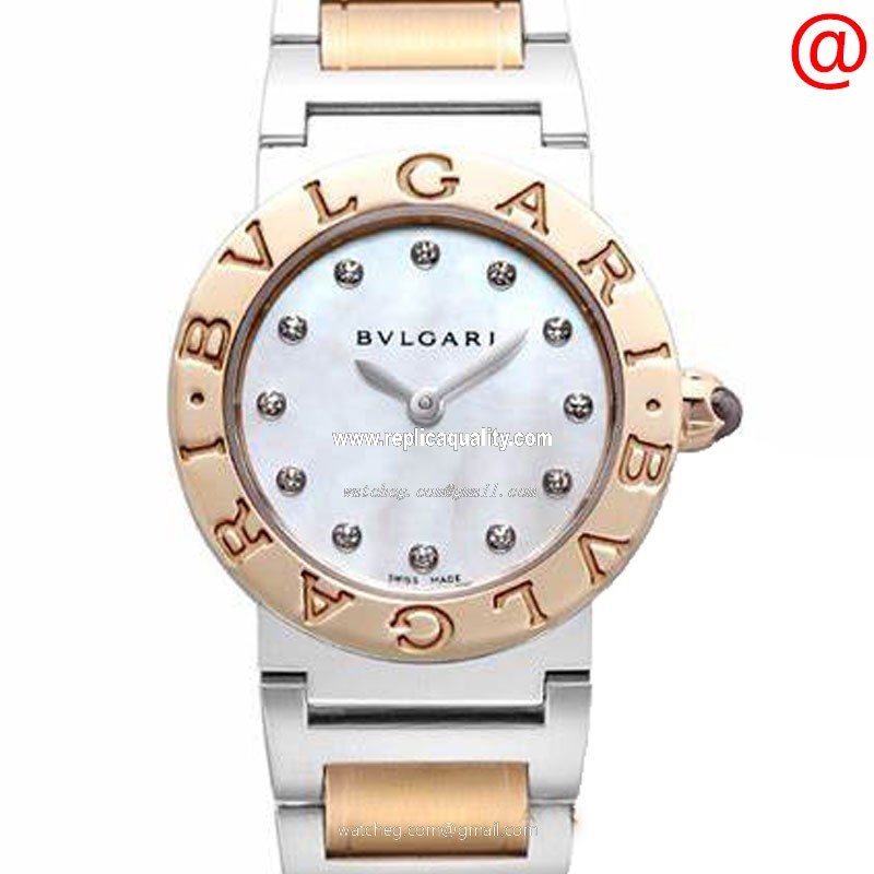 Bulgari BULGARI 101887 Quartz 18kt Rose Gold White