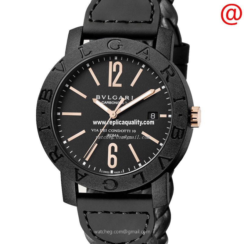 Bulgari BULGARI 102632 Automatic Carbon Fiber Black