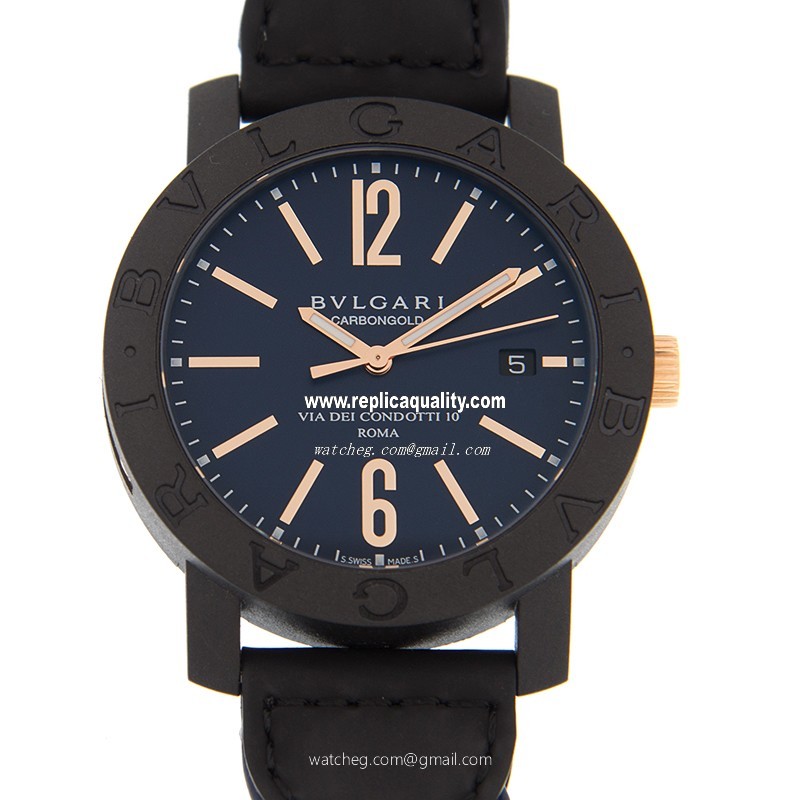 Bulgari BULGARI BBP40C3CGLD Automatic PVD Titanium Blue