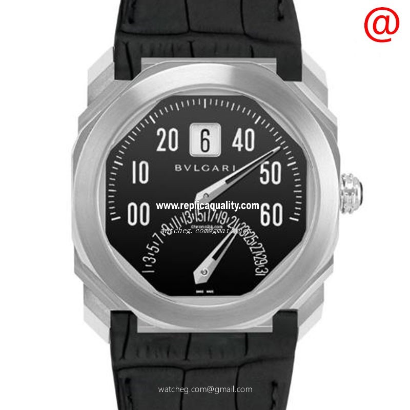 Bulgari OCTO FINISSIMO 102369 Automatic Stainless Steel Black