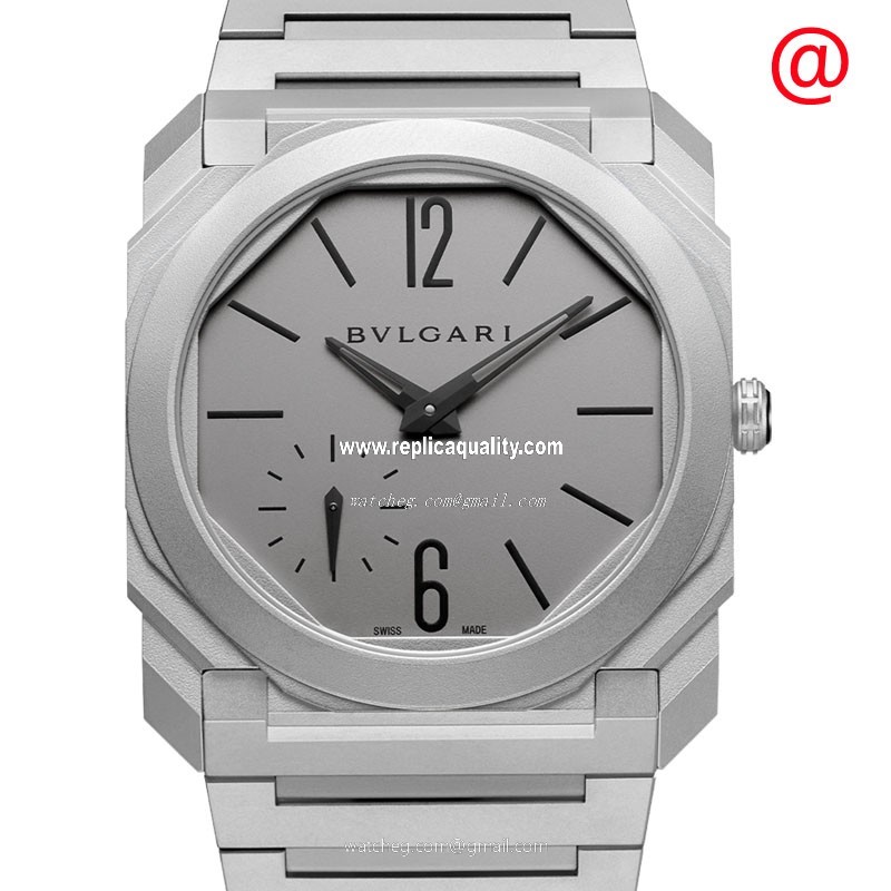 Bulgari OCTO FINISSIMO 102713 Automatic Titanium Gray