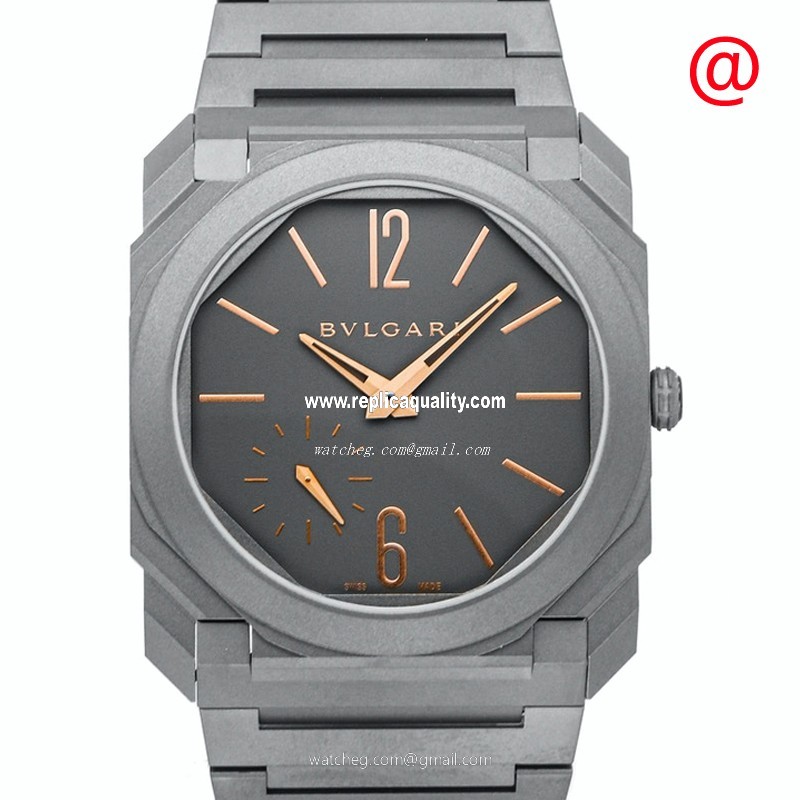 Bulgari OCTO FINISSIMO 103137 Automatic Titanium Gray