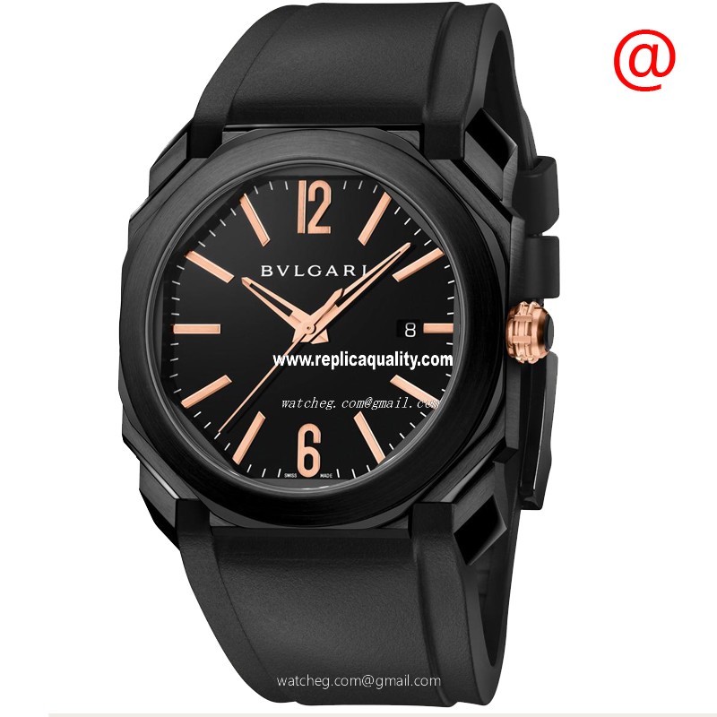 Bulgari OCTO ROMA BGO41BBSVD Automatic Ceramic & Steel Black