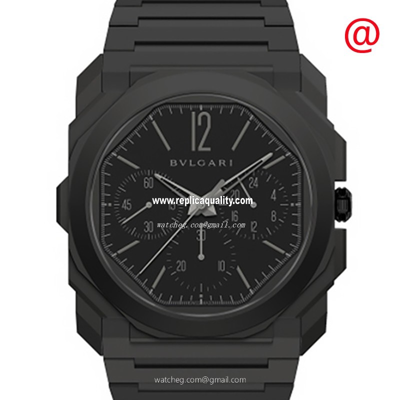 Bulgari OCTO FINISSIMO 103278 Automatic Ceramic Black