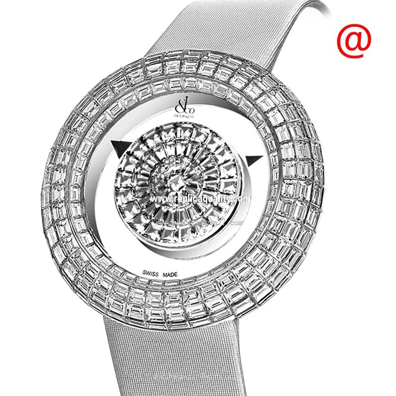 Jacob & Co BRILLIANT BM526.30.BD.BD.ASB4A Manual Wind 18kt White Gold Silver