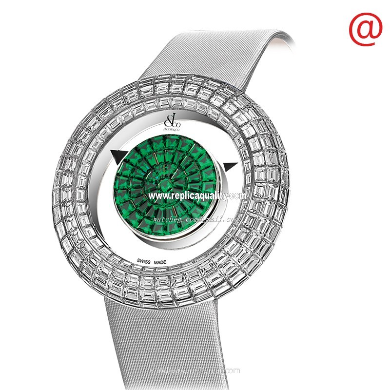 Jacob & Co BRILLIANT BM526.30.BD.BE.ASG4A Manual Wind 18kt Rose Magic & Diamond Green
