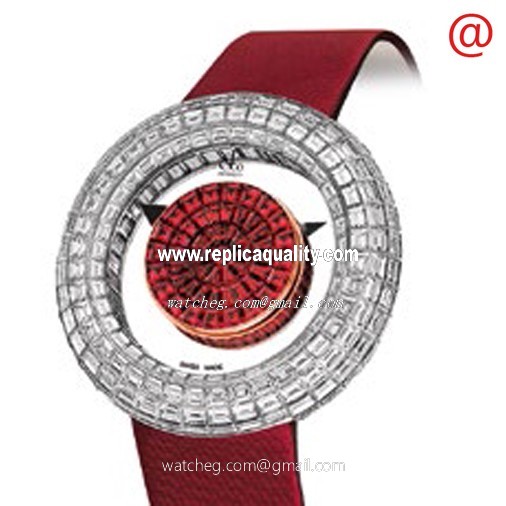 Jacob & Co BRILLIANT BM555.34.BD.BR.BTD4A Quartz 18kt White Gold & Diamond