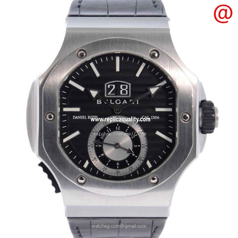 Bulgari DANIEL ROTH 101844 Automatic Stainless Steel Black
