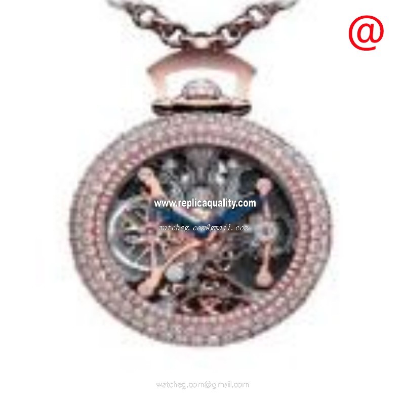 Jacob & Co BS231.40.RD.RD.A40AA Manual Wind 18kt Rose Gold Transparent Skull