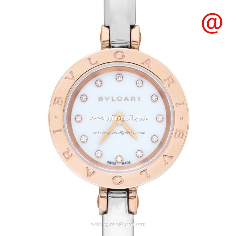 Bulgari B.ZERO1 102320 Quartz 18kt Rose Gold White