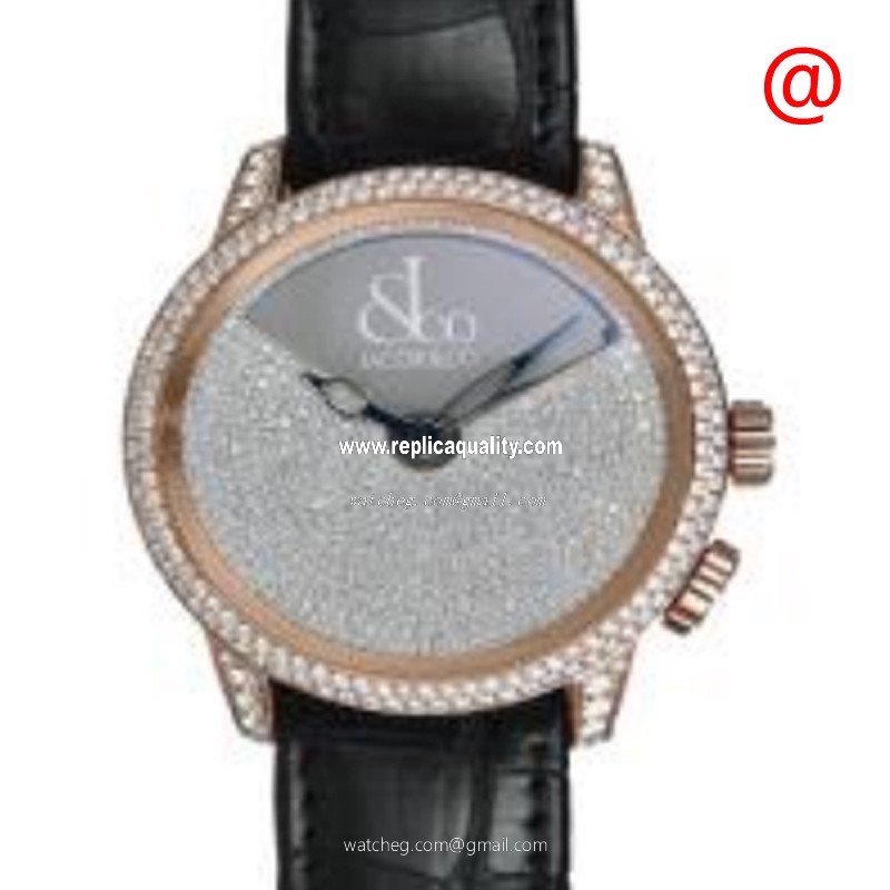 Jacob & Co CAL1-RG Manual Wind 18kt Rose Gold Gray