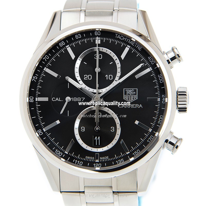 Tag Heuer TAG HEUER CARRERA CAR2110-BA0724 Automatic Stainless Steel Black