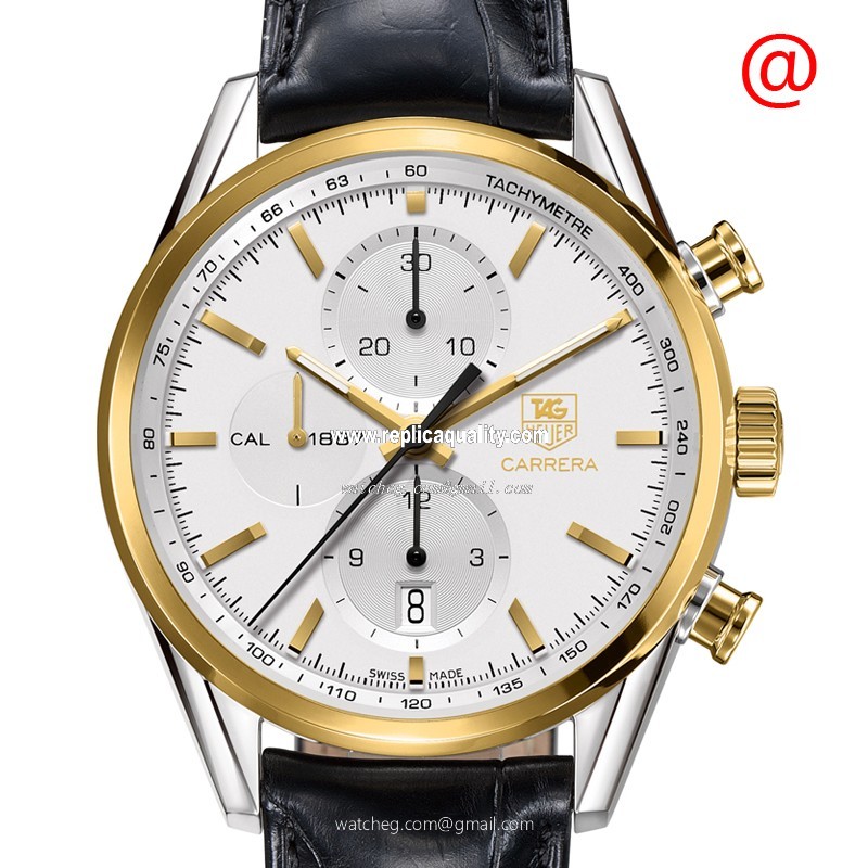 Tag Heuer TAG HEUER CARRERA CAR2150.FC6266 Automatic 18kt Gold & Steel White