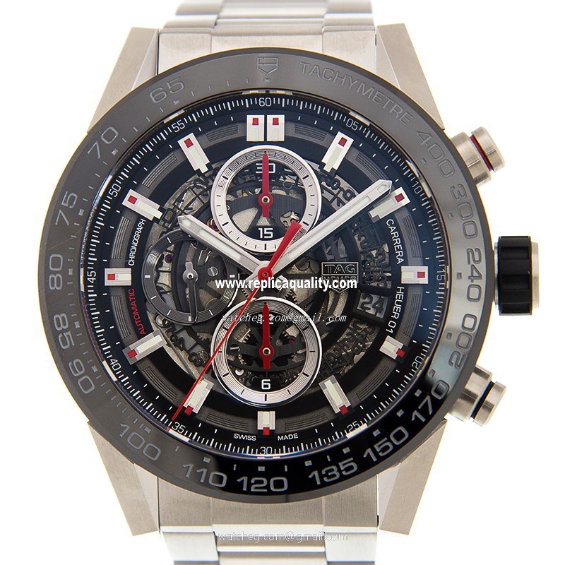 Tag Heuer TAG HEUER CARRERA CAR2A1W-BA0703 Automatic Ceramic & Steel Black