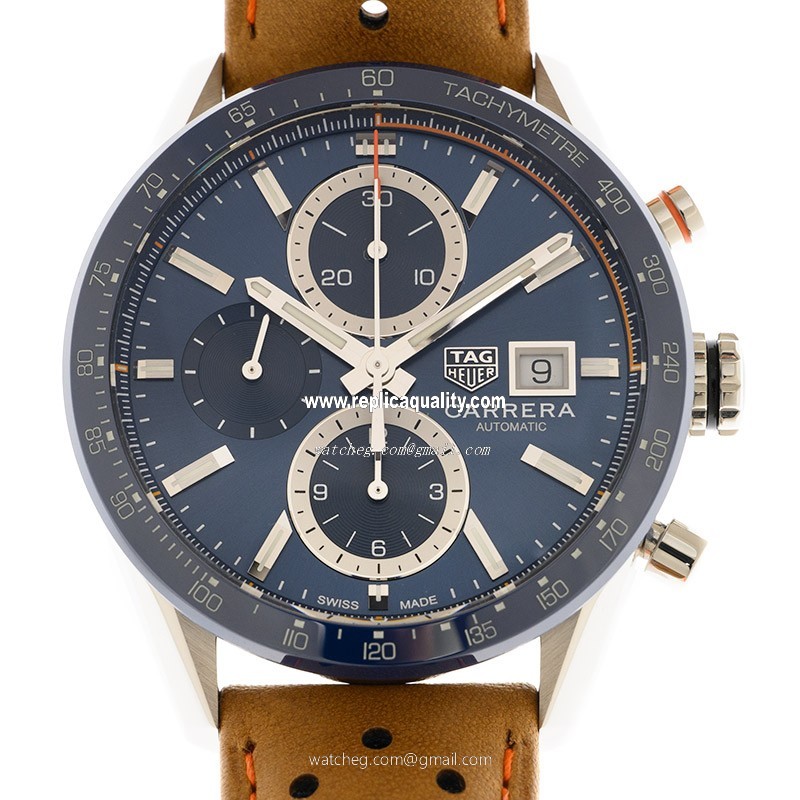 Tag Heuer TAG HEUER CARRERA CBM2112-FC6455 Automatic Stainless Steel Blue