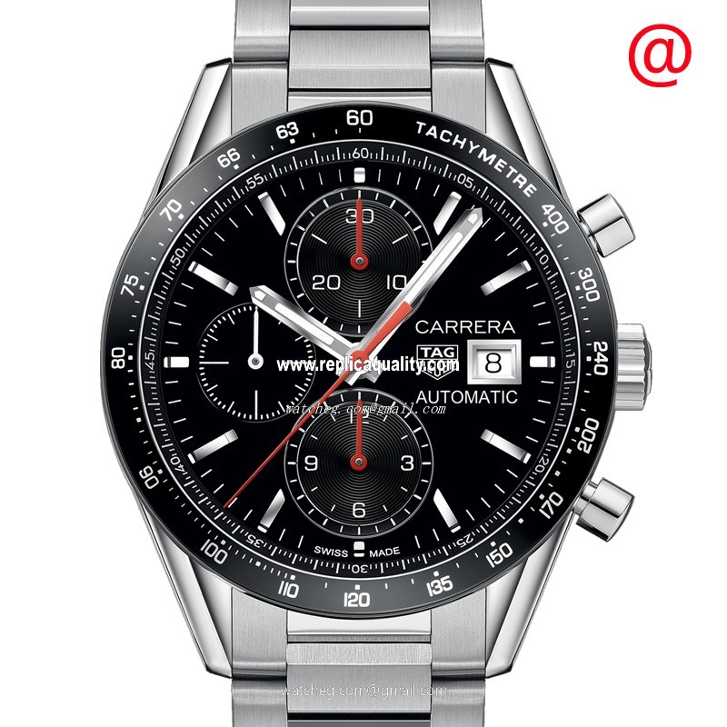 Tag Heuer TAG HEUER CARRERA CV201AK.BA0715 Automatic Stainless Steel Black
