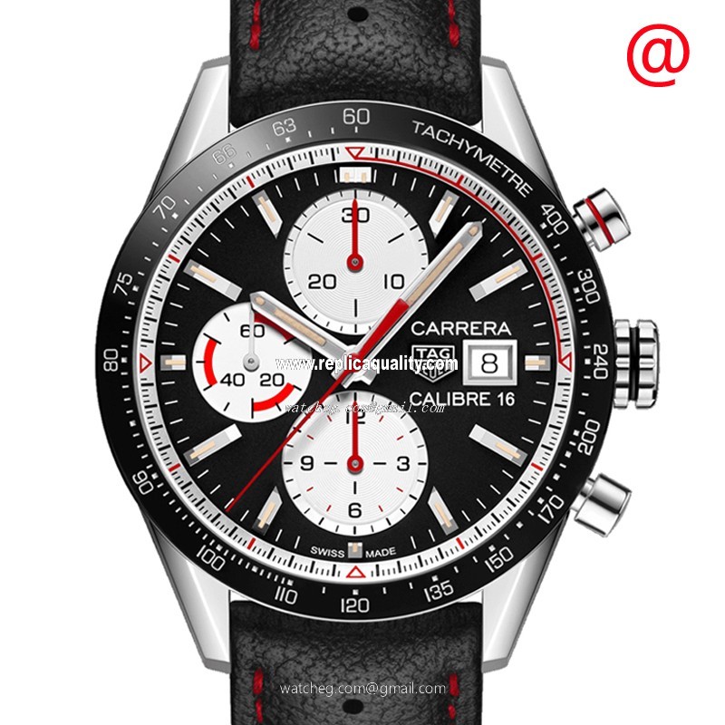 Tag Heuer TAG HEUER CARRERA CV201AP.FC6429 Automatic Stainless Steel Black