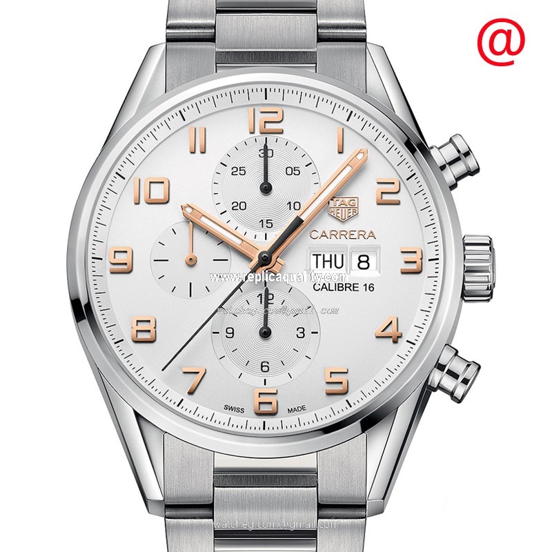 Tag Heuer TAG HEUER CARRERA CV2A1AC.BA0738 Automatic Stainless Steel White