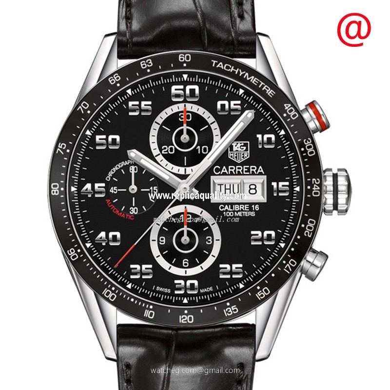 Tag Heuer TAG HEUER CARRERA CV2A1R.FC6235 Automatic Stainless Steel Black