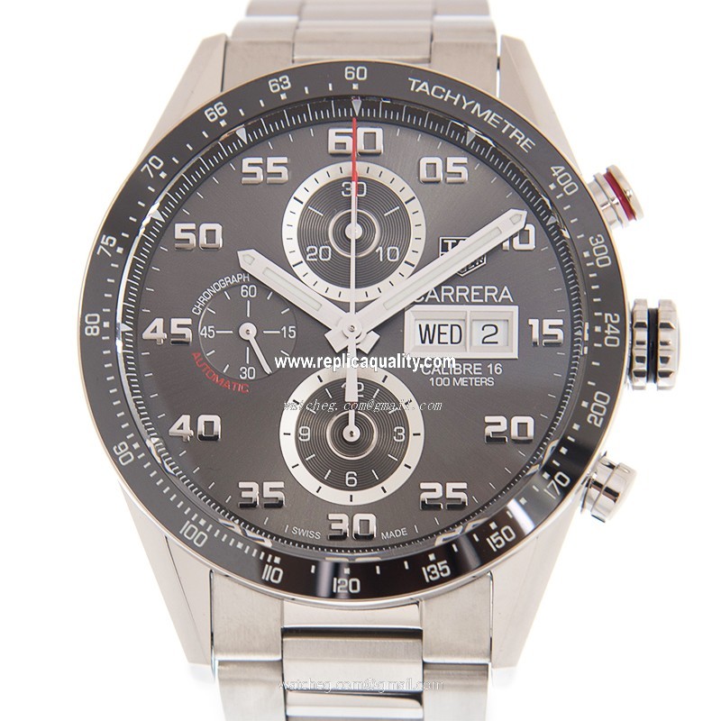 Tag Heuer TAG HEUER CARRERA CV2A1U.BA0738 Automatic Ceramic & Steel Gray