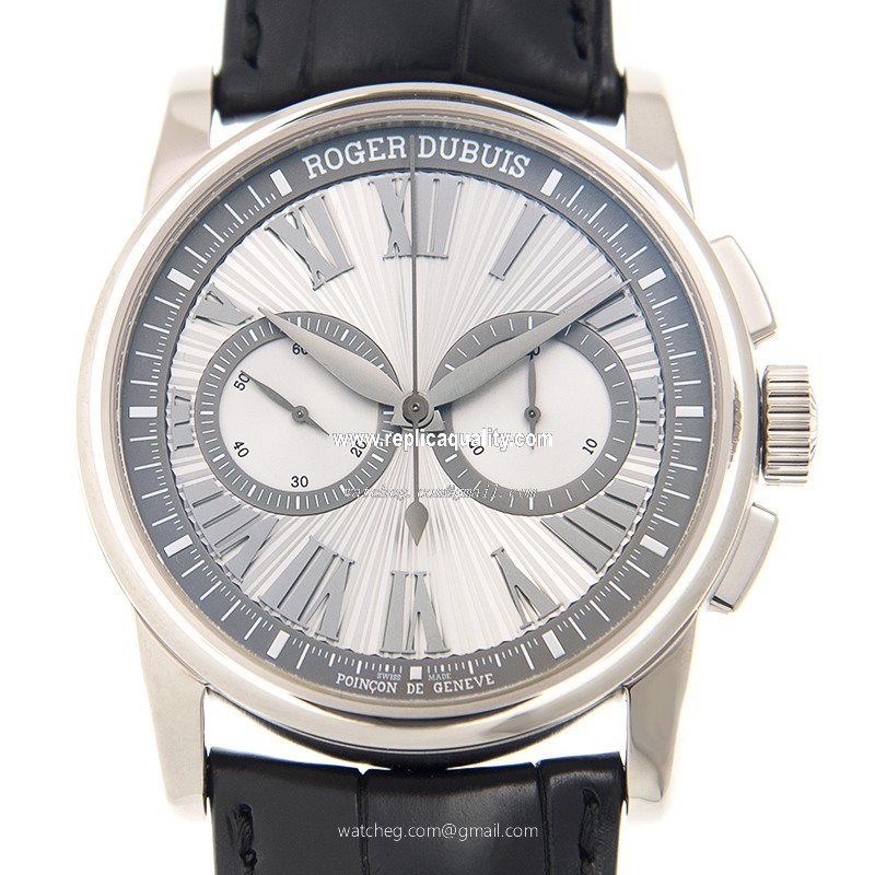 Roger Dubuis HOMMAGE DBHO0567 Automatic 18kt White Gold Silver