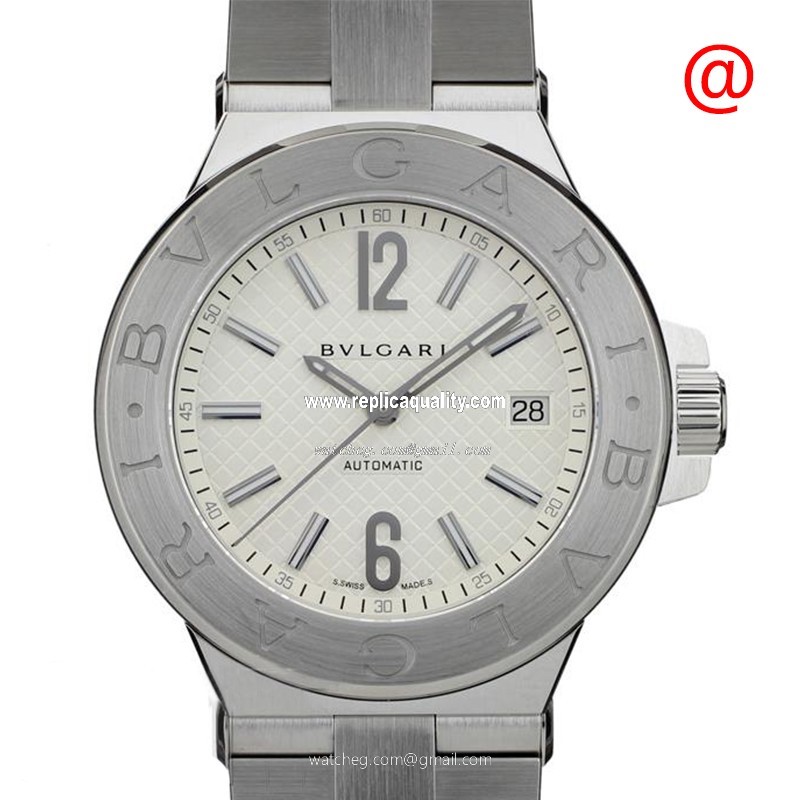 Bulgari DIAGONO 101628 Automatic Stainless Steel Silver