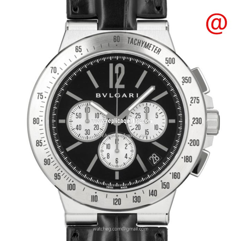 Bulgari DIAGONO 102588 Automatic Stainless Steel Black