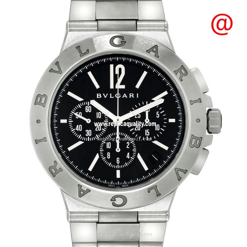 Bulgari DIAGONO 102330 Automatic Stainless Steel Black