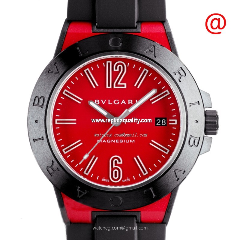 Bulgari DIAGONO DG41C9SMCVD/SP Automatic Ceramic Red