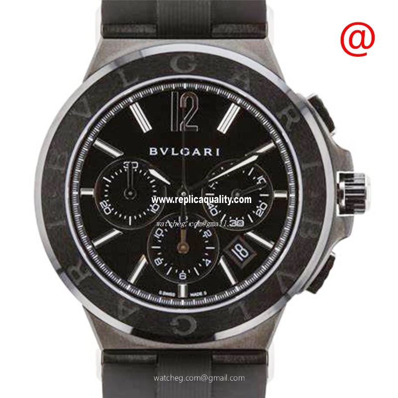 Bulgari DIAGONO 102122 Automatic Stainless Steel Black