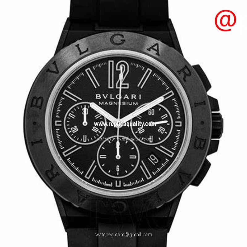 Bulgari DIAGONO 102428 Automatic Stainless Steel Black