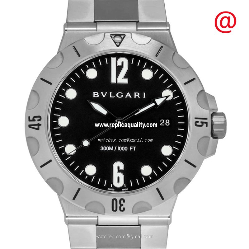 Bulgari DIAGONO SCUBA 102323 Automatic Stainless Steel Black