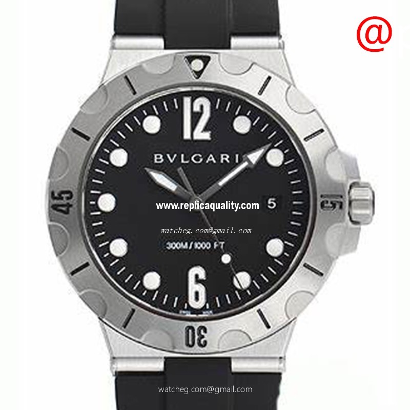 Bulgari DIAGONO 102324 Automatic Stainless Steel Black