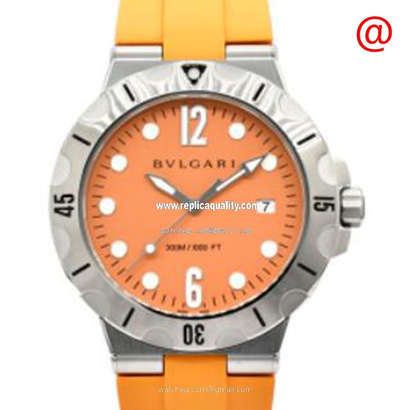 Bulgari DIAGONO 102787 Automatic Stainless Steel Orange