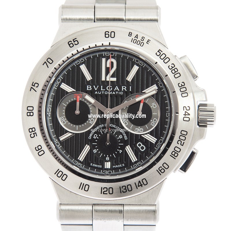 Bulgari DIAGONO PROFESSIONAL DP42BSSDCH Automatic Stainless Steel Black
