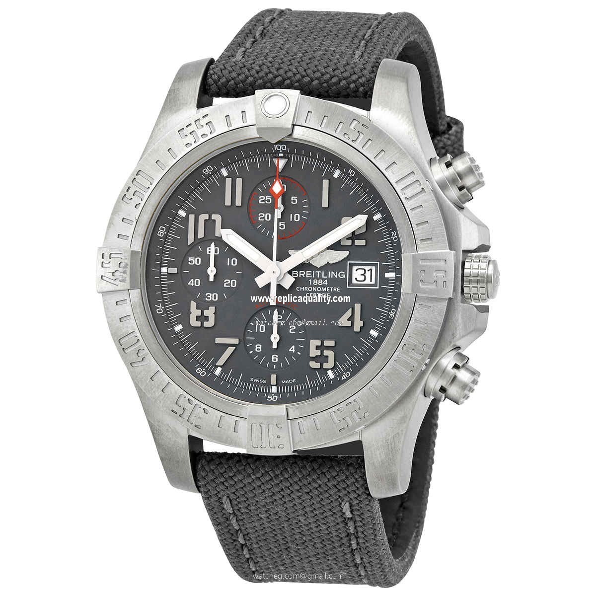 Breitling AVENGER II E13383101M1W1 Automatic Titanium Gray