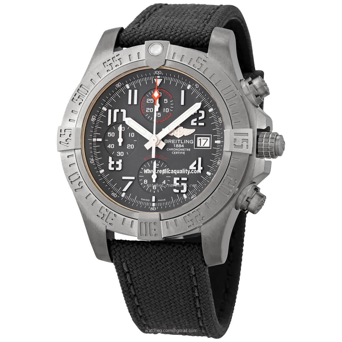 Breitling AVENGER II E13383101M2W1 Automatic Titanium Gray