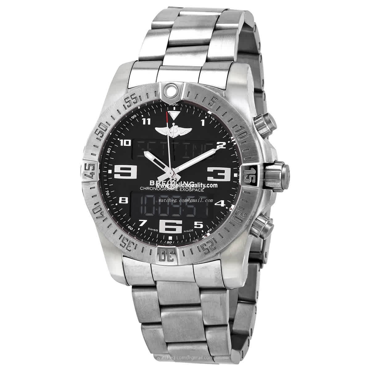Breitling EXOSPACE B55 EB5510H11B1E1 Quartz Titanium Black