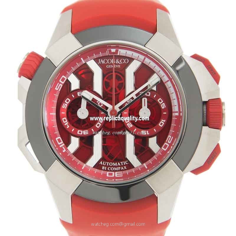 Jacob & Co EPIC X CHRONO EC313.20.SB.RR.BHD4D Automatic Titanium Red