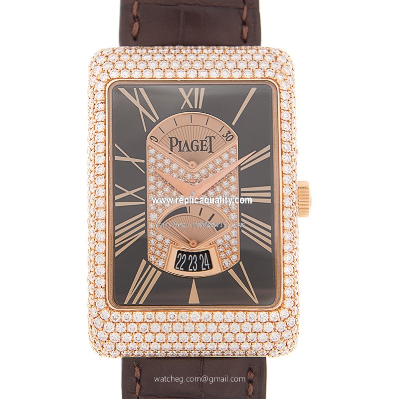 Piaget BLACK TIE G0A29116 Automatic 18kt Rose Gold & Diamonds Black