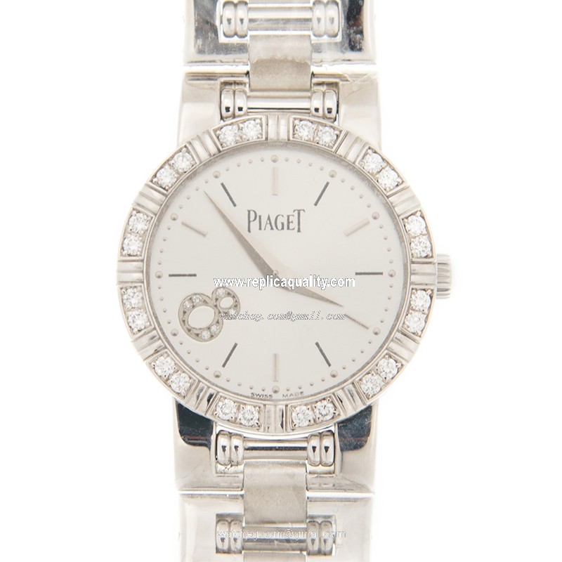 Piaget DANCER G0A32052 Quartz 18kt White Gold & Diamond Silver