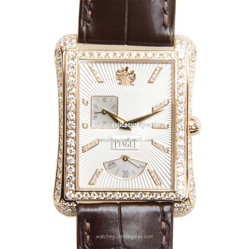 Piaget EMPERADOR G0A33074 Automatic 18kt Rose Gold & Diamonds Silver