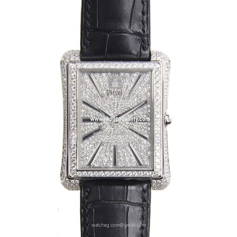 Piaget EMPERADOR G0A33075 Automatic 18kt White Gold & Diamond Silver