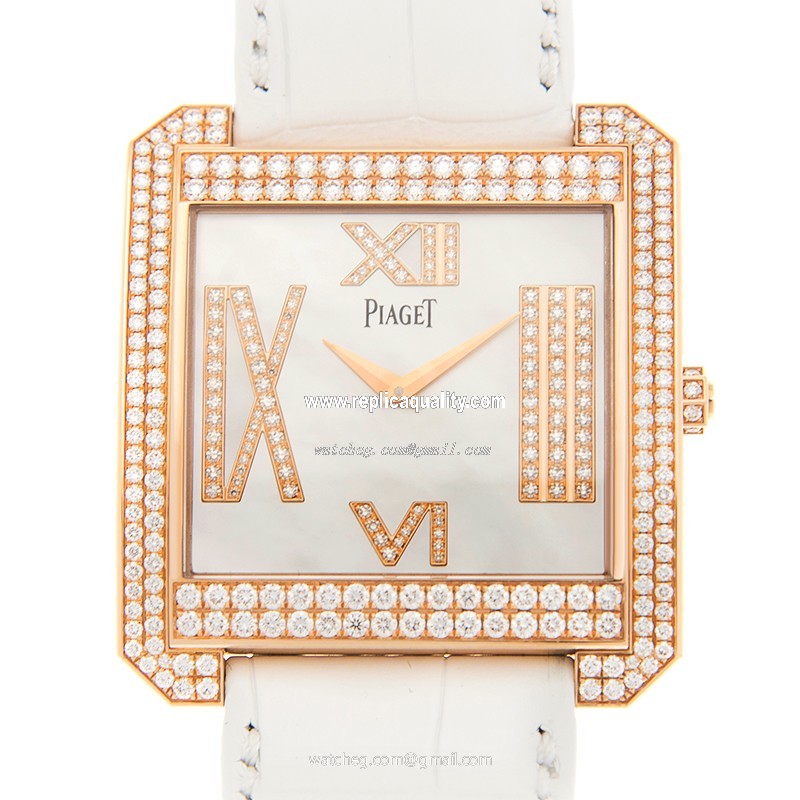 Piaget LIMELIGHT G0A34018 Manual Wind 18kt Rose Gold & Diamonds White