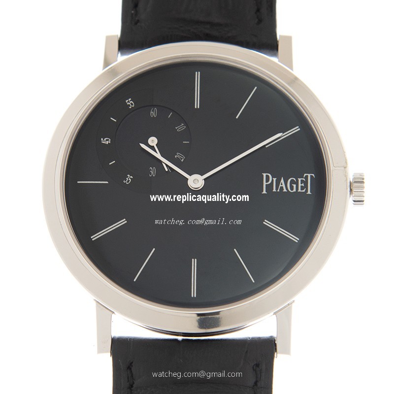 Piaget ALTIPLANO G0A34114 Manual Wind 18kt White Gold Black