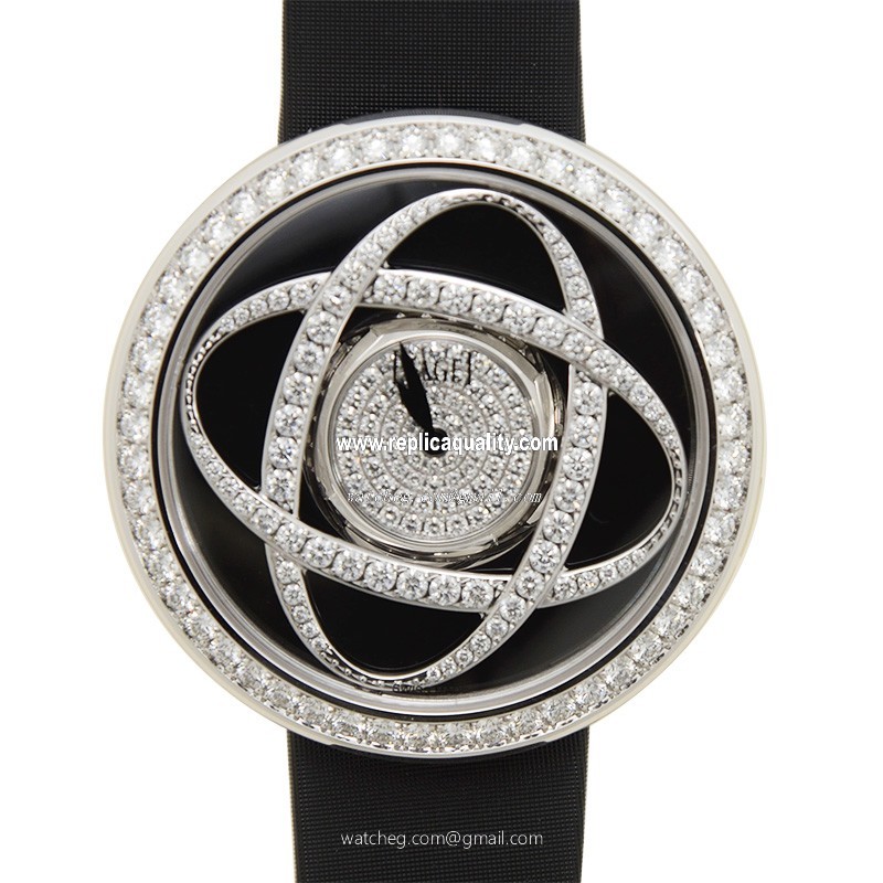 Piaget LIMELIGHT G0A35156 Quartz 18kt White Gold & Diamond Black