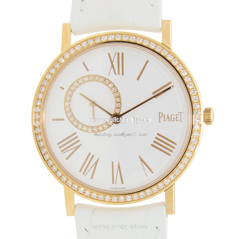 Piaget ALTIPLANO G0A36107 Manual Wind 18kt Rose Gold & Diamonds White