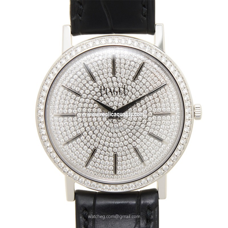 Piaget ALTIPLANO G0A36128 Manual Wind 18kt White Gold & Diamond Silver